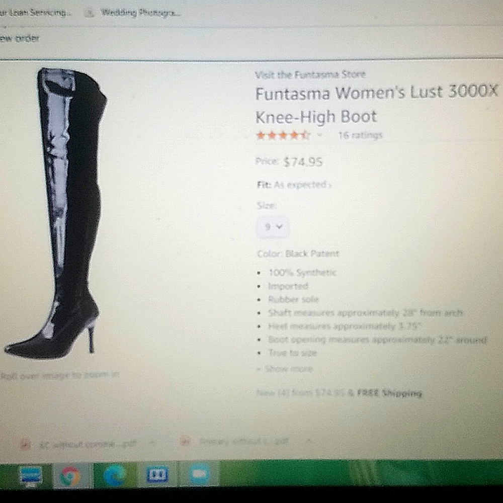 Thigh high boots